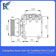 MSC90C Kompressor für Mitsubishi Carisma Lancer Mirage Colt 1.5L 1.6L 1.8L 92-08 AKC200A203A AKC200A203B AKC200A203C AKC200A203K